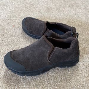 Boys suede Lands End shoes